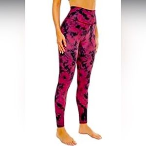 High waist tie dye leggings